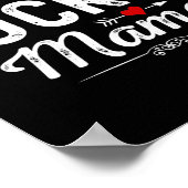 Womens Docker Mama grappig Dog Mama Best Pet Eigen Poster (Hoek)