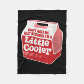 Womens Don't Hate Me Just Because I'm A Little-coo Fleece Deken (Voorkant)