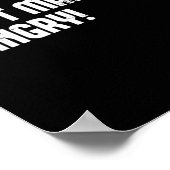 Womens Don't Make Me Hangry! V-neck  Poster (Hoek)