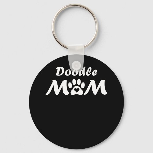 Womens Doodle mama Sleutelhanger (Voorkant)