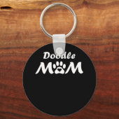 Womens Doodle mama Sleutelhanger (Voorkant)