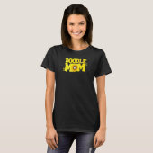 Womens Doodle Mom Labradoodle Bernedoodle Goldendo T-shirt (Voorkant volledig)
