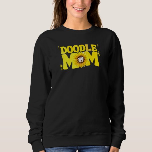 Womens Doodle Mom Labradoodle Bernedoodle Goldendo Trui (Voorkant)
