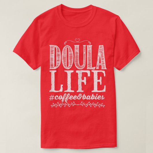 Womens Doula Life T-shirt (Design voorkant)