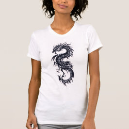 women's dragon symbol t-shirt