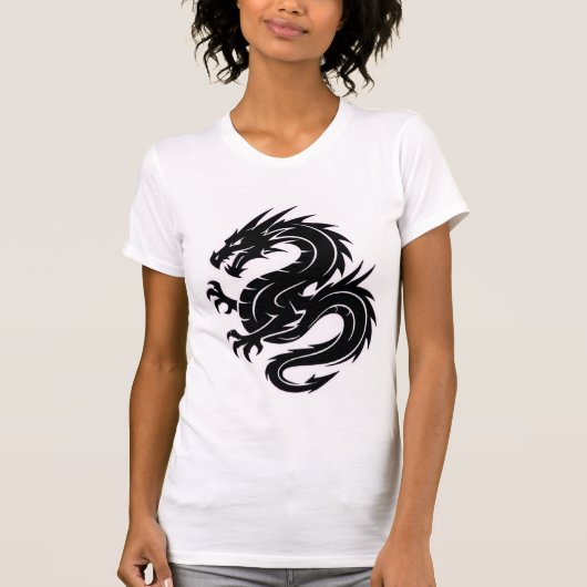 Women's dragon symbol t-shirt (Voorkant)