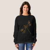 Womens Dragonfly Leopard Print T-shirt | Uniek (Voorkant volledig)
