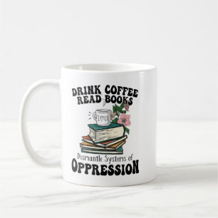 Womens Drink koffie voor boeken die systemen demon Koffiemok