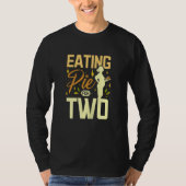 Womens Eating pie for two T-shirt (Voorkant)