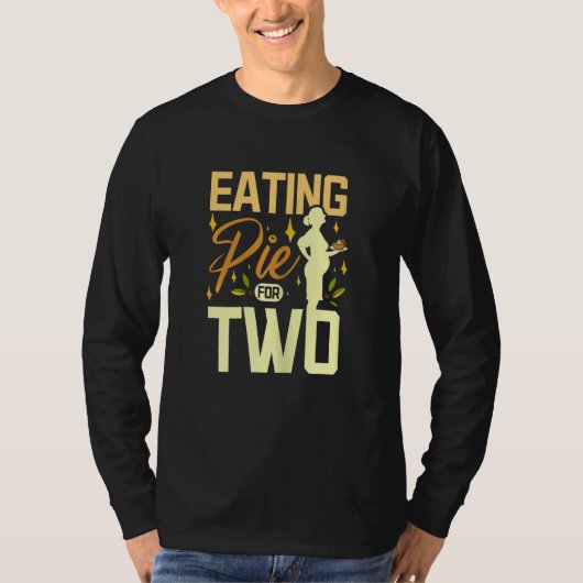 Womens Eating pie for two T-shirt (Voorkant)