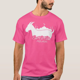 Womens Eid Al Adha Mubarak Kareem Funny Happy Eid T-shirt