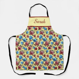 Womens Elegant Stylish Rustic Floral Pattern Schort