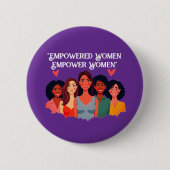 Women's Empowerment Inspirerend Button (Voorkant)