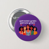 Women's Empowerment Inspirerend Button (Voorkant /achterkant)
