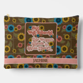 Women's Empowerment Retro jaren '60 en '70 Floral Etui (Voorkant)