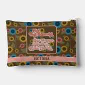 Women's Empowerment Retro jaren '60 en '70 Floral Etui (Achterkant)