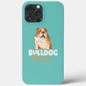 Womens English Bulldog Mama Cute Hondenliefhebber  Case-Mate iPhone Case (Achterkant)