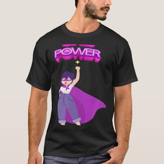 Women's Equality Day Girls Power T-shirt (Voorkant)