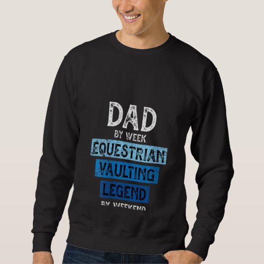 Womens Equestrian Vaulting Legend Pap Vader Trui (Voorkant)