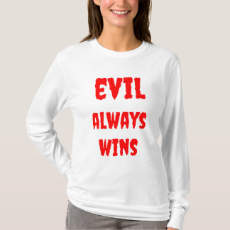 Women's Evil wint altijd basic T-shirt met lange m