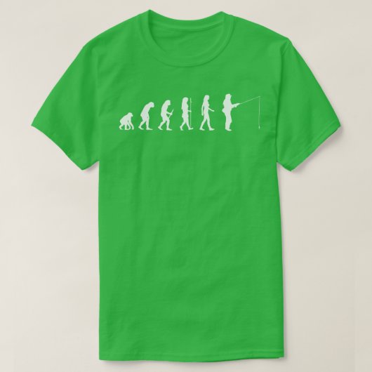 Womens Evolution Vist Moederdag T-shirt (Design voorkant)