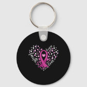 Womens Faith Hope Love Breast Cancer Awareness N  Sleutelhanger (Voorkant)
