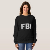 Womens Fbi Carnival Fasching Costume Discovery Boy Trui (Voorkant volledig)