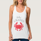 Women's Feelin Crabby Tank Top (Voorkant)