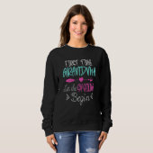 Womens First Time Grandma Let Trui (Voorkant volledig)