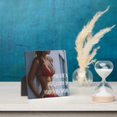 Women's Fitness Inspirerend woorden - Hard werken Fotoplaat (Insitu)