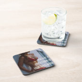 Women's Fitness Inspirerend woorden - Hard werken Onderzetter (Rechterzijde)