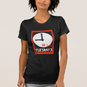 Women's Fitted LA Tuesdays t-shirt (Voorkant)