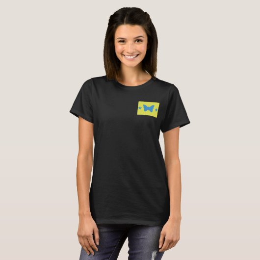 Women's  Fleece Zip Jogger, flag of Bady Bassit T-shirt (Voorkant volledig)