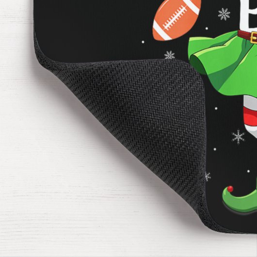 Womens Football Elf Christmas Girls Women Elf Squa Muismat (Hoek)