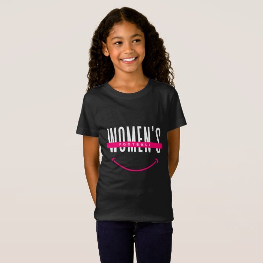 Women's Football T-shirt (Voorkant volledig)