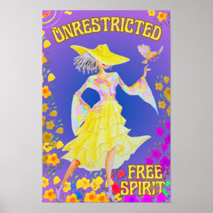 Women's Free Spirit Poster