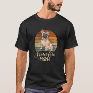 Womens Frenchie Ma Retro French Bulldog Lover Gif T-shirt