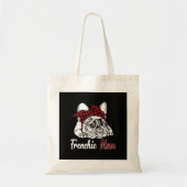 Womens Frenchie Mam Buldog Lover Gift Tote Bag (Voorkant)