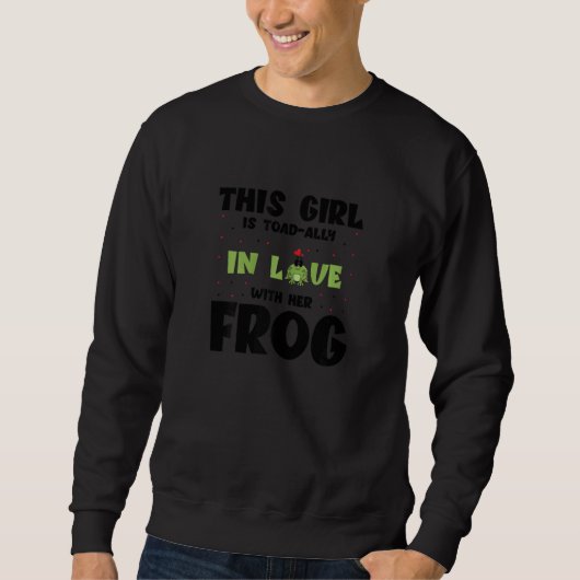 Womens Frog Catching For Bullfrog Hunter and Frog Trui (Voorkant)