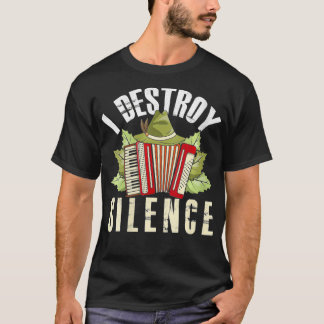 Womens Funny Accordion Musician Polka Music Polka T-shirt
