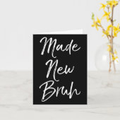 Womens Funny Baptism Gift For Boys Salvation Quote Kaart (Gele Bloem)