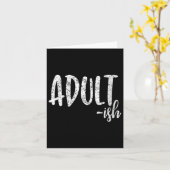 Womens Funny Birthday Gift Shirt voor 18 Jaar Oud  Kaart (Gele Bloem)