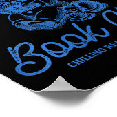 Womens Funny Christmas Snowman Frosted Tales Book  Poster (Hoek)