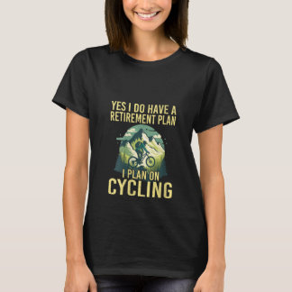 Womens Funny Cycling Art For Men Women Bicyclist B T-shirt