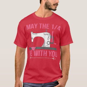 Womens Funny Hobby Quilting Grandma Sewing Machine T-shirt