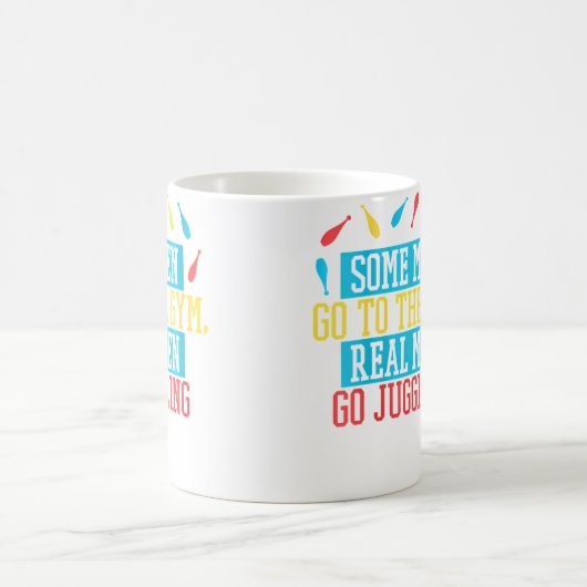 Womens Funny Juggling Design For Men Koffiemok (Center)