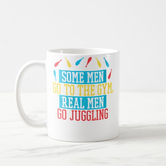 Womens Funny Juggling Design For Men Koffiemok (Links)
