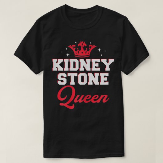 Womens Funny Kidney Stone Lijder Humor Kidney St T-shirt (Design voorkant)