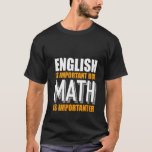 Womens Funny Mathematics Teacher Scientist Wiskund T-shirt<br><div class="desc">Womens Funny Mathematics Teacher Scientist Wiskunde Nerd Wiskunde</div>
