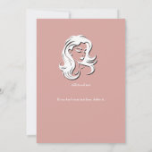 Women's Funny Midlife Still Hot 50th Birthday Kaart (Achterkant)